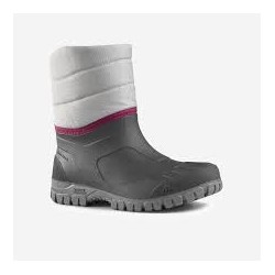 Botas nieve cálidas impermeables de senderismo - SH100 mid