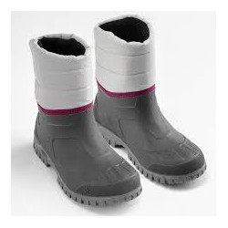 Botas nieve cálidas impermeables de senderismo - SH100 mid