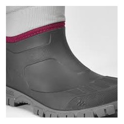 Botas nieve cálidas impermeables de senderismo - SH100 mid